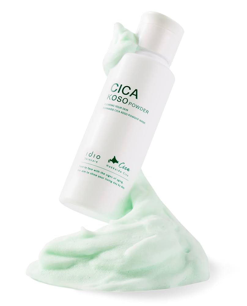 Amazon | idio ヒト幹細胞 CICA 酵素洗顔パウダー 泡洗顔 毛穴